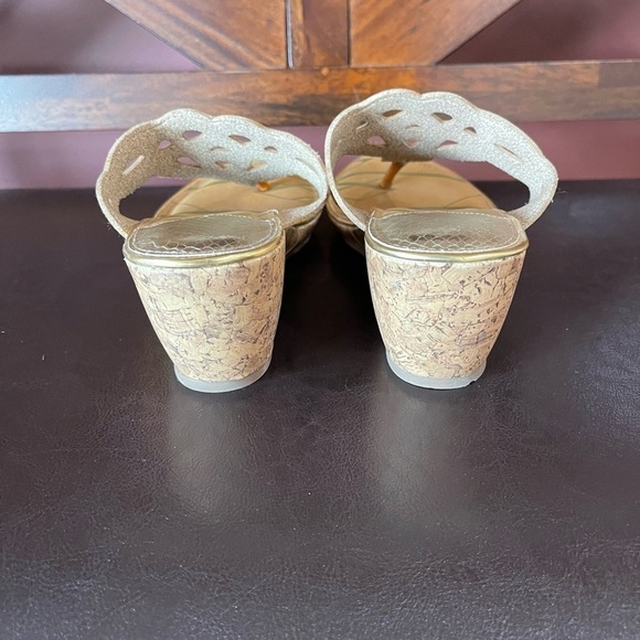 Sam & Libby wedge slide on shoes size 9 - Picture 4 of 13